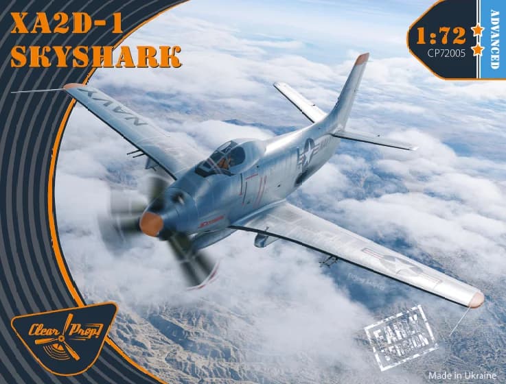 Clear Prop models 1/72 XA2D-1 Skyshark (CP72005)