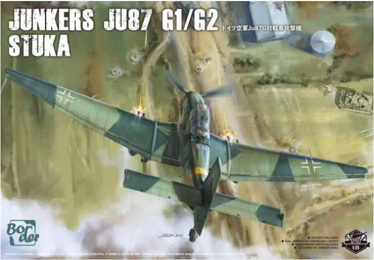 Border Model 1/35 Junkers Ju87 G1/G2 Stuka (BF-002)