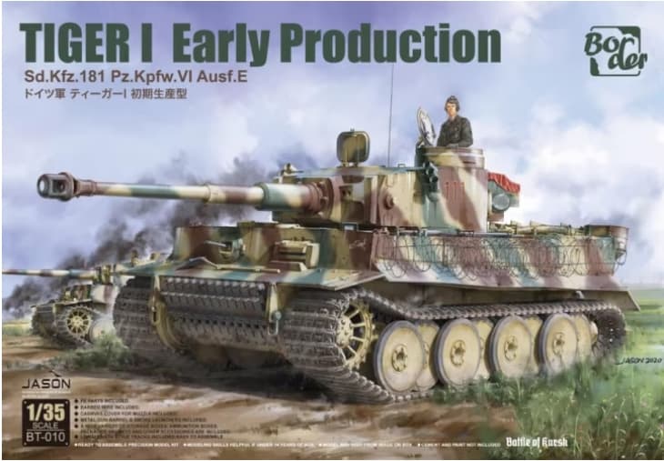 Border Model 1/35 Tiger I Battle of Kursk (BT-010)