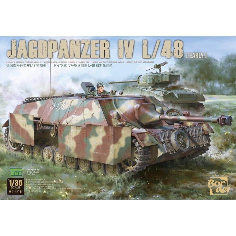 Border Model 1/35 Jagdpanzer IV L/48 (Early) (BT-016)