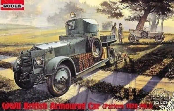 Roden 1/35 British Armoured Car (Pattern 1920 Mk.1) (RO801)