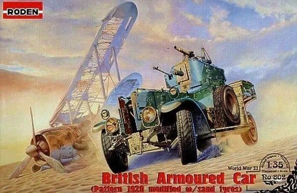 Roden 1/35 British Armoured Car (Pattern 1920 Modified W) (RO802)
