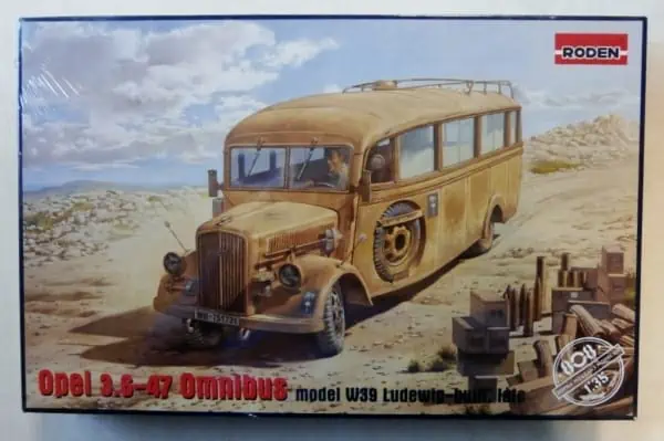 Roden 1/35 Opel 3.6-47 Omnibus Model W39 Ludewig-Built, Late (RO808)