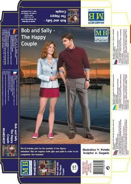 Master Box 1/24 Bob and Sally - The Happy Couple (MB24029)