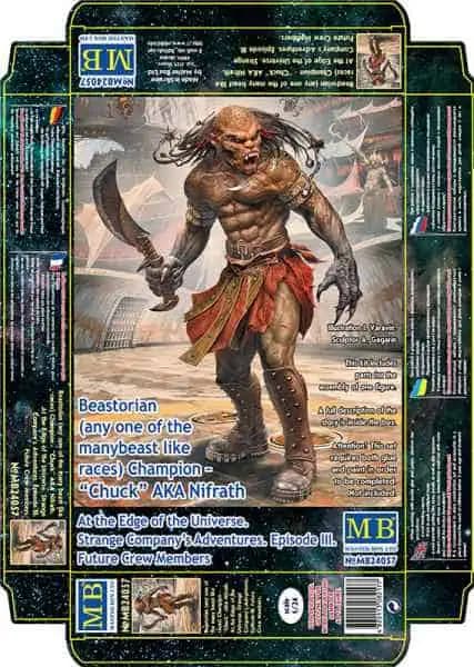 Master Box 1/24 Beastorian Champion (MB24057)