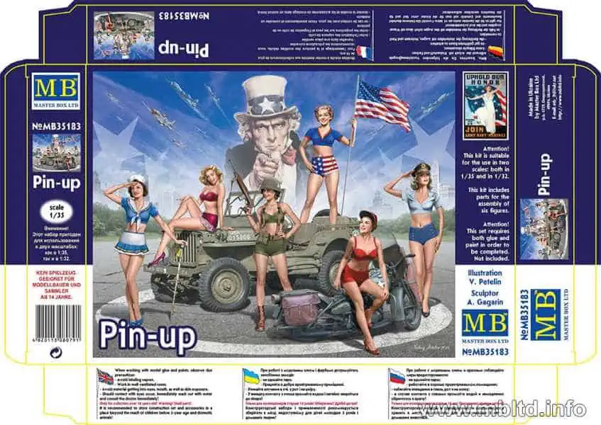Master Box 1/35 Pin-up (MB35183)