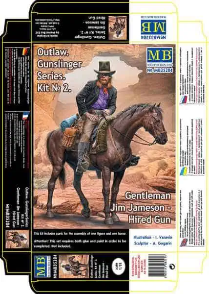 Master Box 1/35 Gentleman Jim Jameson (MB35204)