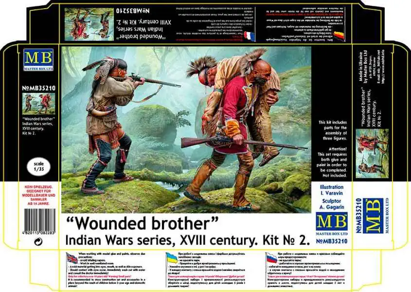 Master Box 1/35 Wounded Brother (MB35210)