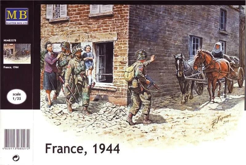 Master Box 1/35 France, 1944 (MB3578)