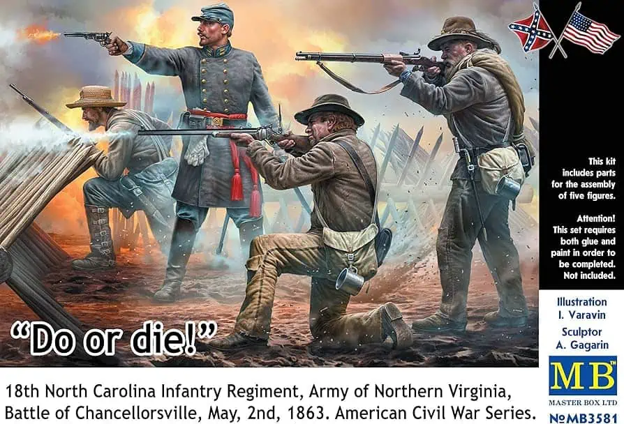 Master Box 1/35 18th North Carolina Infantry Regiment (MB3581)