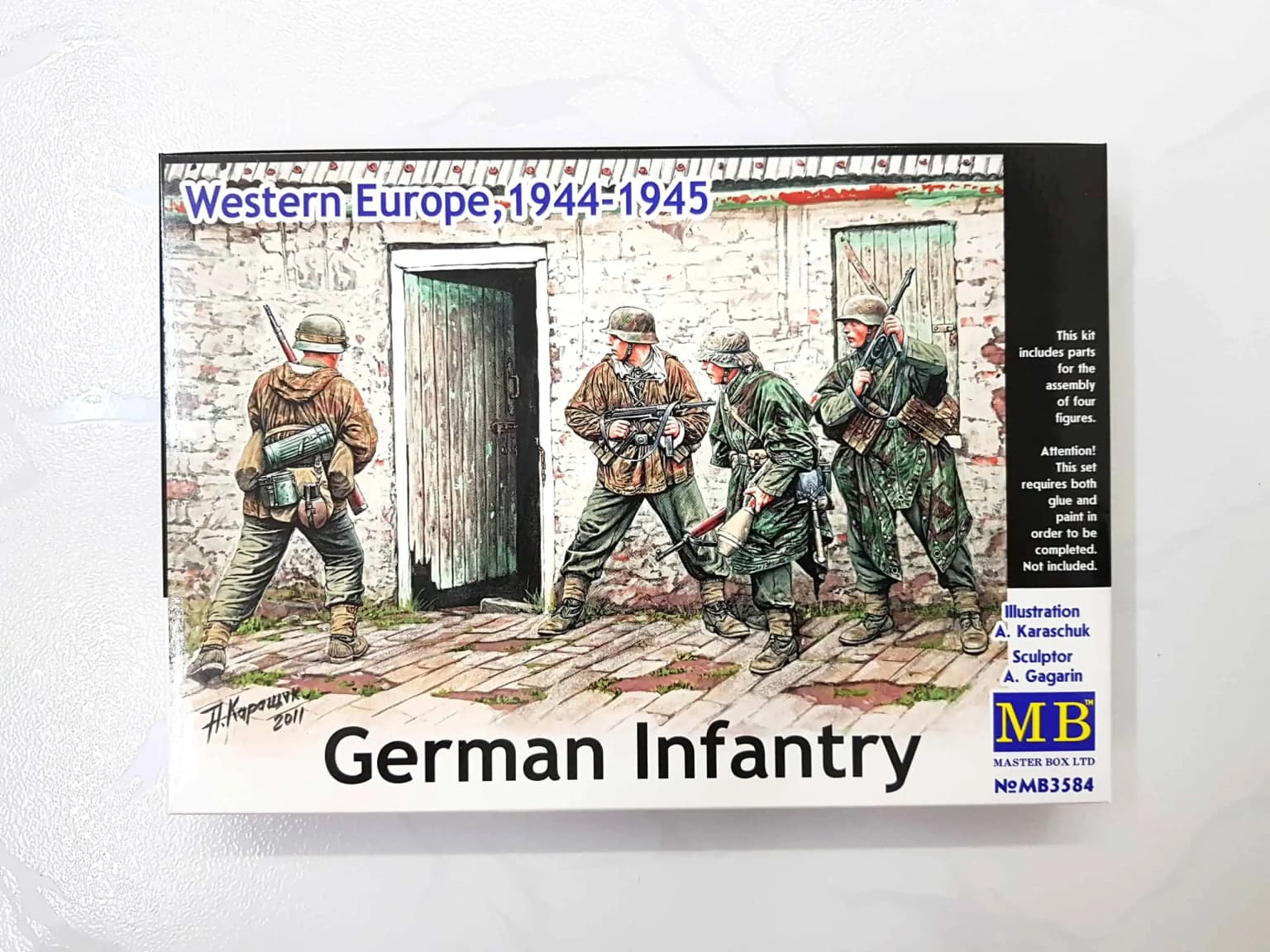 Master Box 1/35 German Military Western Europe 1944-5 (MB3584)