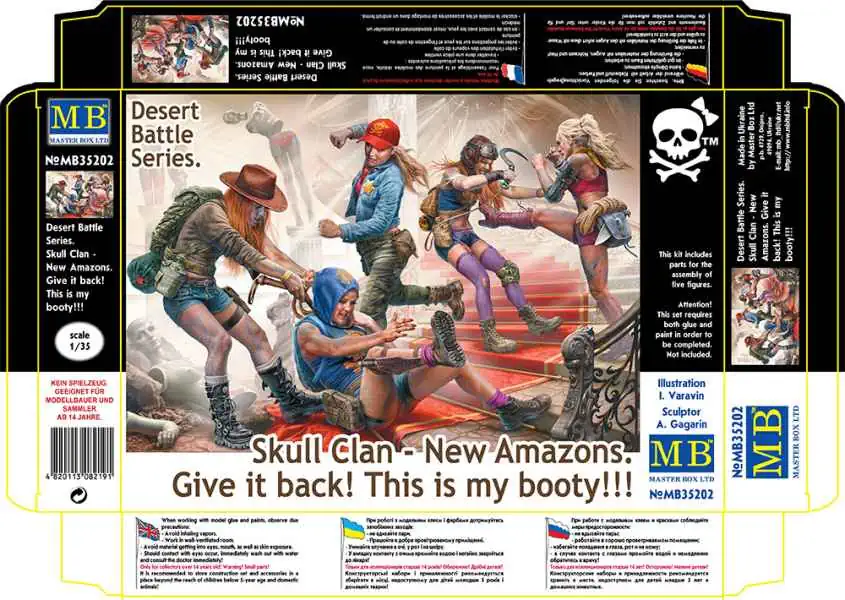 Master Box 1/35 Skull Clan - New Amazons (MB35202)