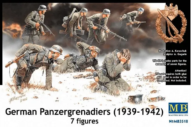 Master Box 1/35 German Panzergrenadiers (MB3518)