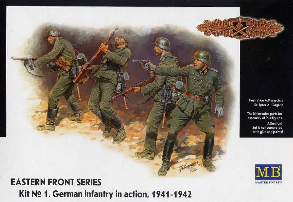 Master Box 1/35 German Infantry in Action (MB3522)