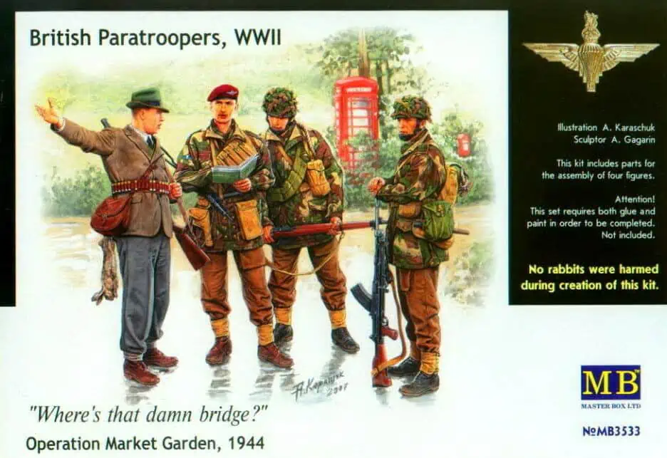 Master Box 1/35 British Paratroopers (MB3533)