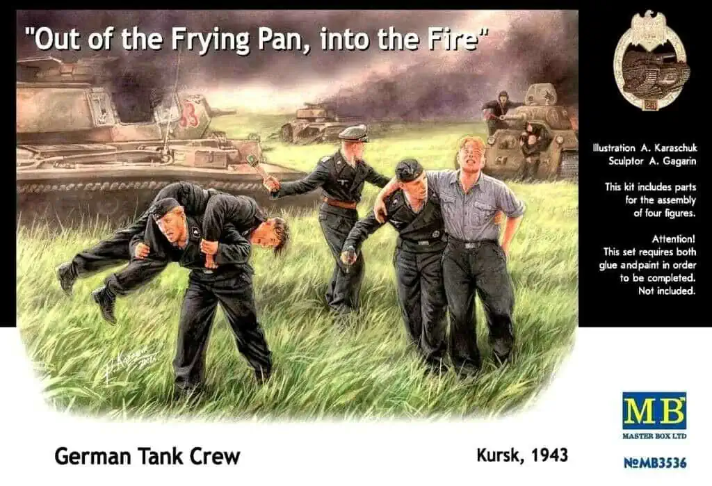 Master Box 1/35 German Tank Crew, Kursk, 1943 (MB3536)