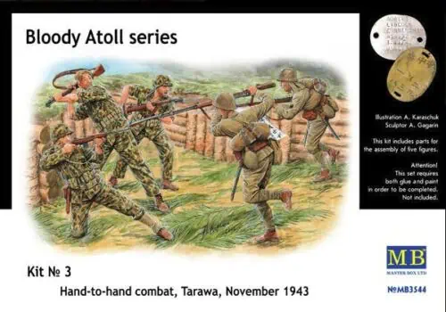 Master Box 1/35 Hand-to-hand Combat (MB3544)