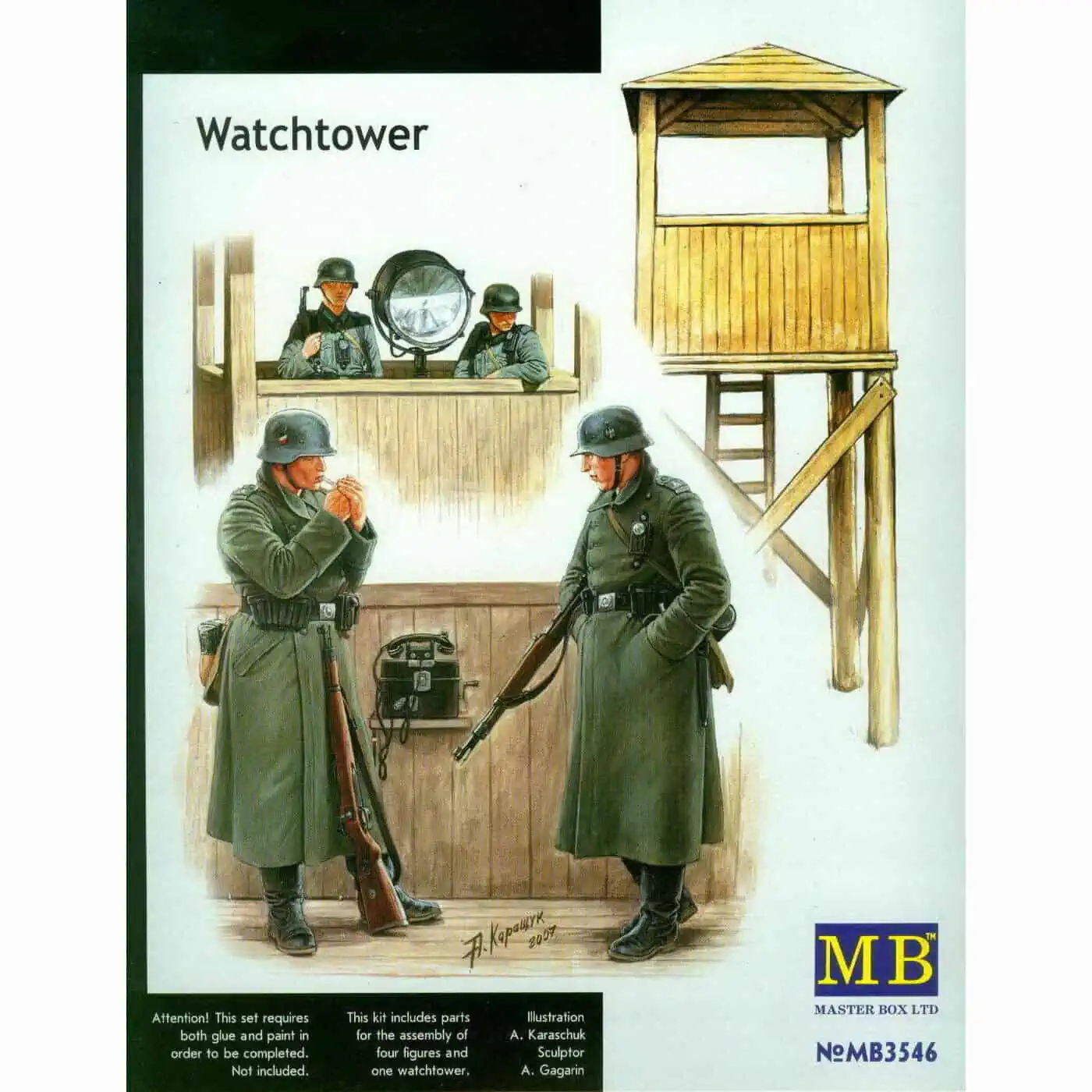 โมเดลฟิกเกอร์ Master Box 1/35 MB3546 Watch tower