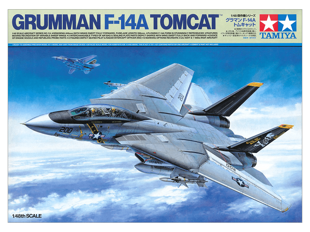 Tamiya 1/48 Grumman F-14A Tomcat (TA61114)