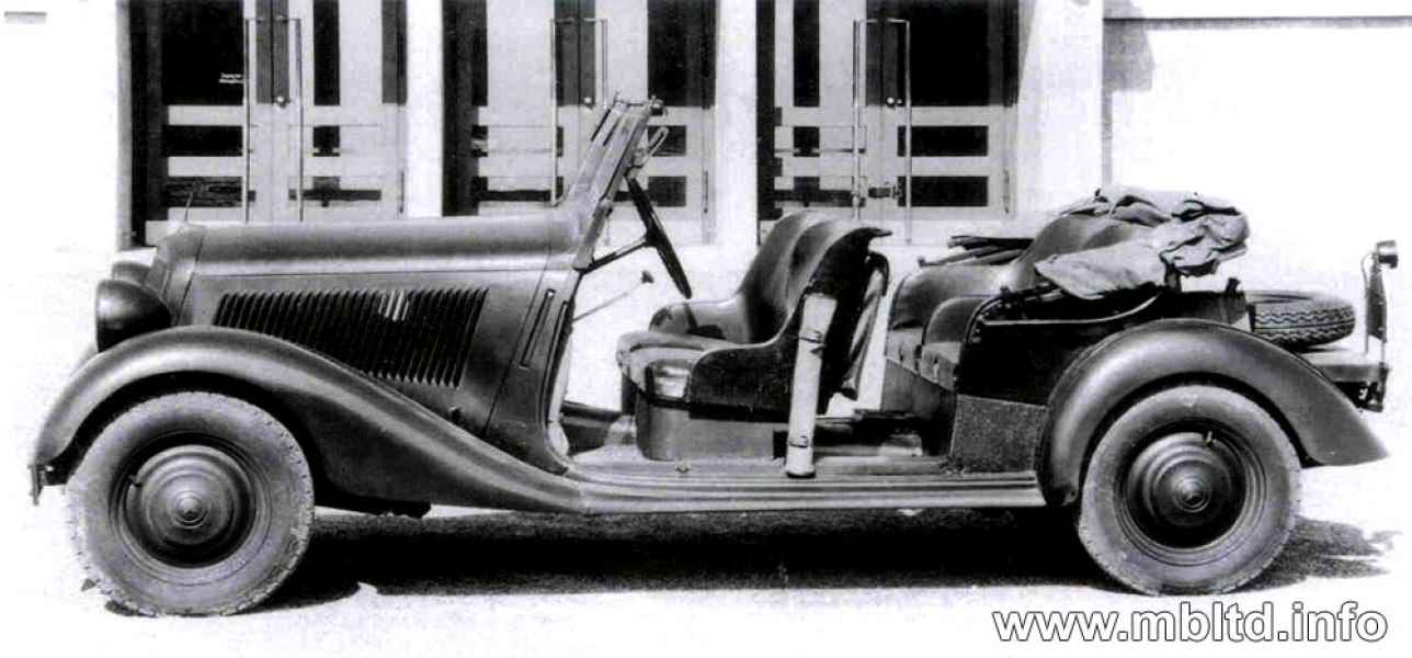 Master Box 1/35 Polizei-Kübelsitzwagen (MB35101)