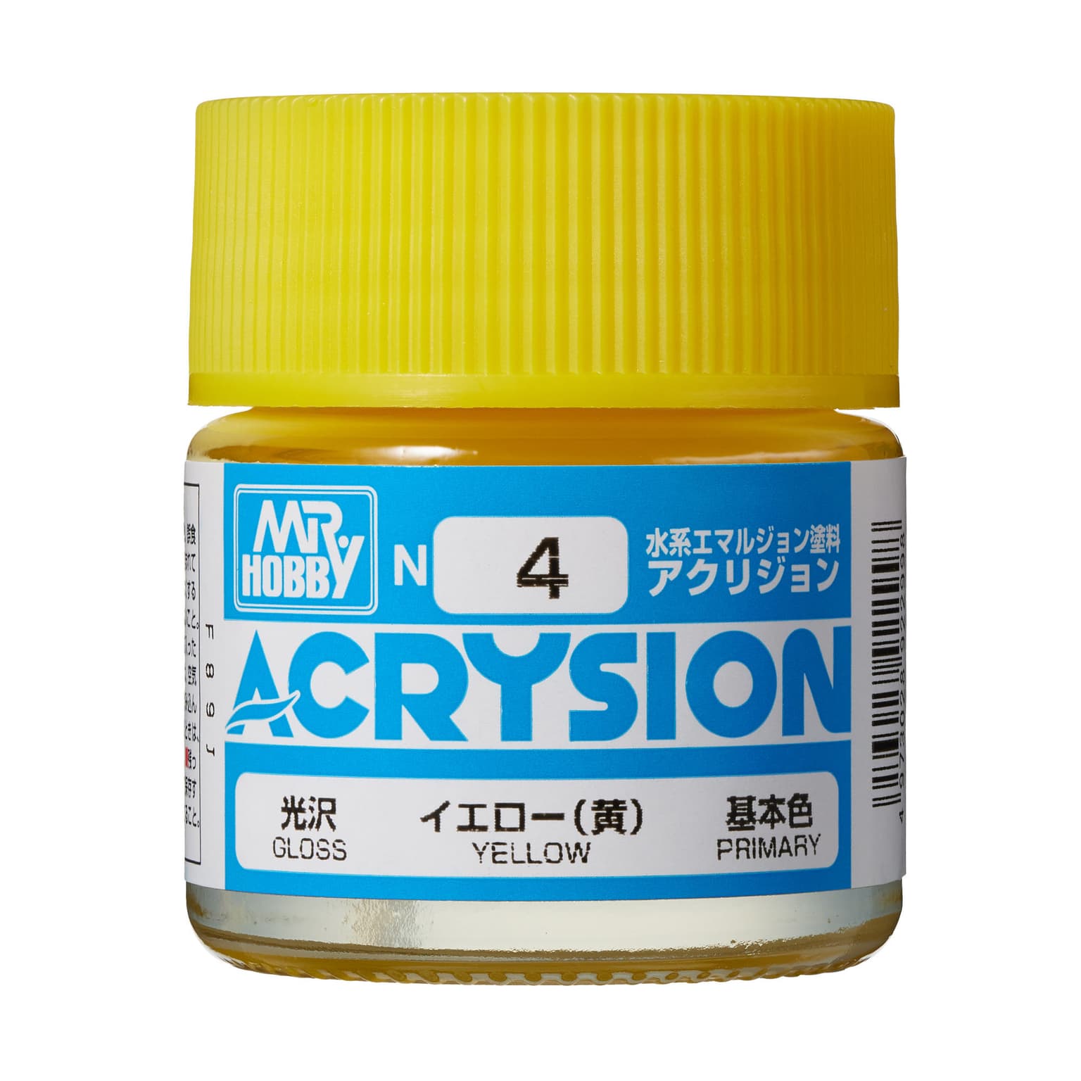 สีอะคริลิค MR.ACRYSION N-04 เหลือง - N-4