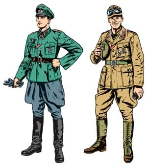 Tamiya 1/35 Africa Corps Tank Crewman (TA25154)