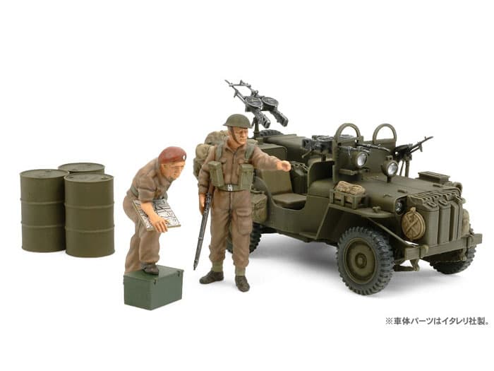 Tamiya 1/35 British SAS Commando Vehicle (TA25423)