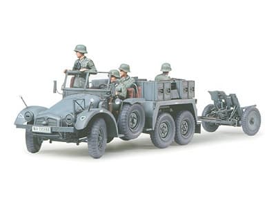 Tamiya 1/35 Krupp Protze with 3.7cm Pak (TA35259)