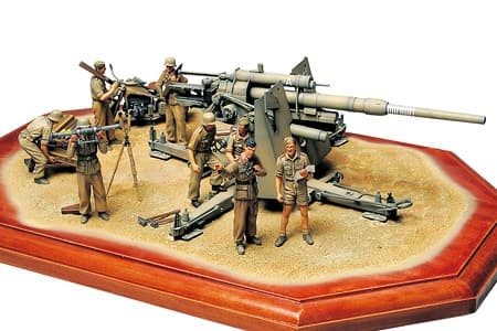 Tamiya 1/35 German 88 mm Gun Flak 36 Northafrica (TA35283)