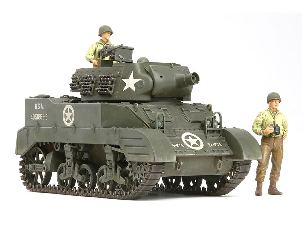Tamiya 1/35 M8 Carriage W/3 Figures (TA35312)