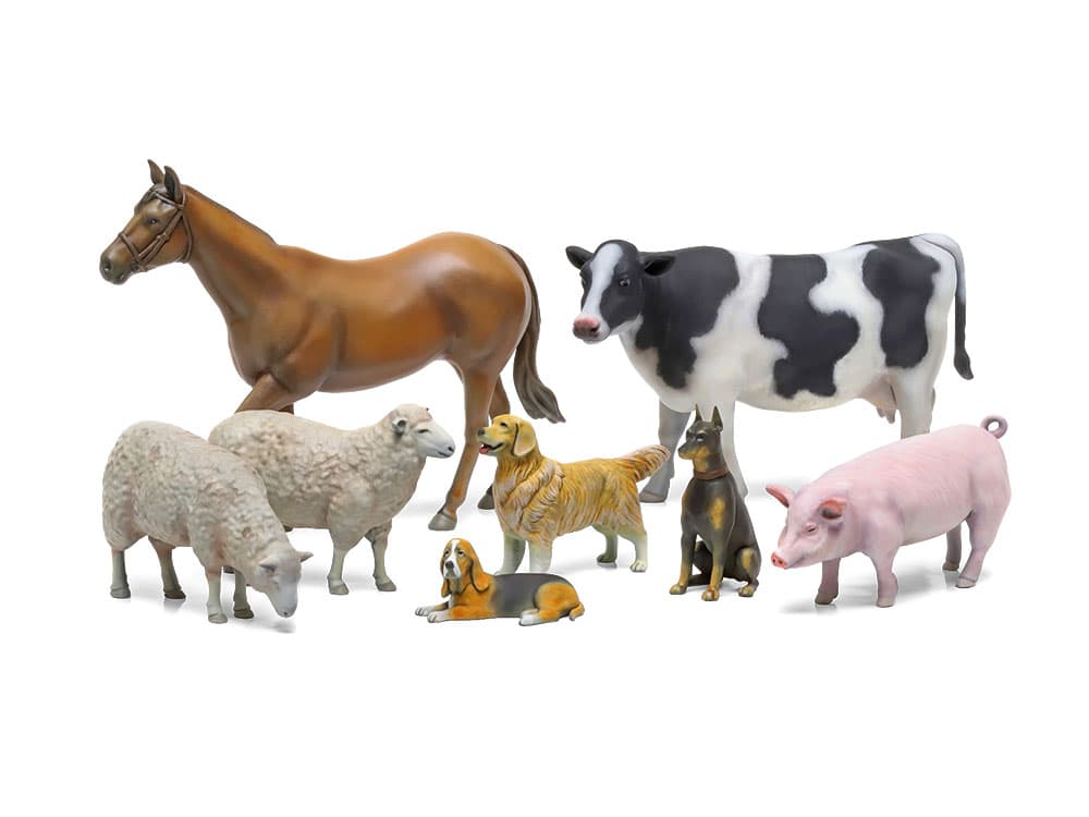 Tamiya 1/35 Livestock Set II (TA35385)