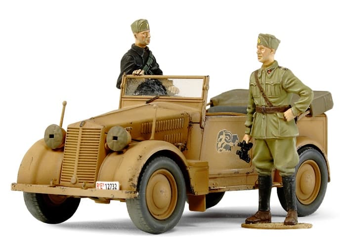 Tamiya 1/35 Italian 508CM "Coloniale" Staff Car (TA37014)