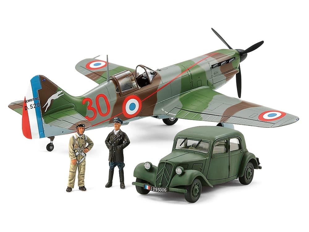 Tamiya 1/48 Dewoitine D.520 "French Aces" (TA61109)
