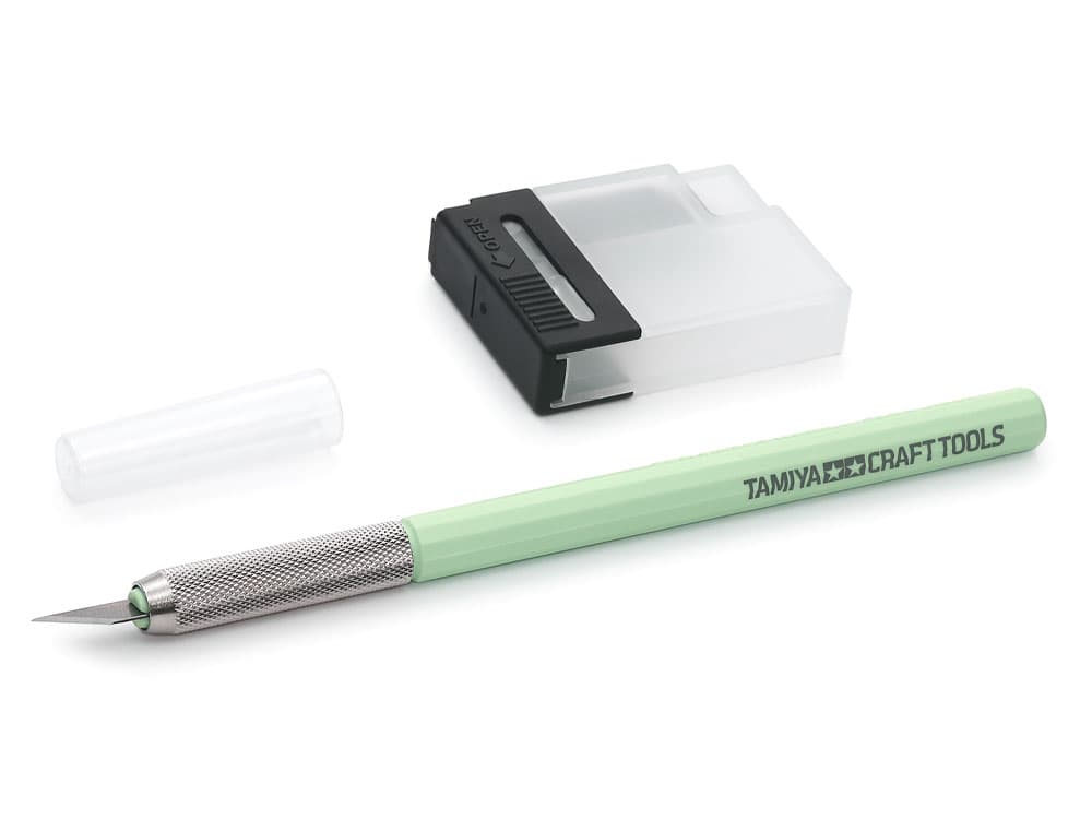 มีดโมเดล Tamiya (สีเขียวมิ้นท์) - TA69947