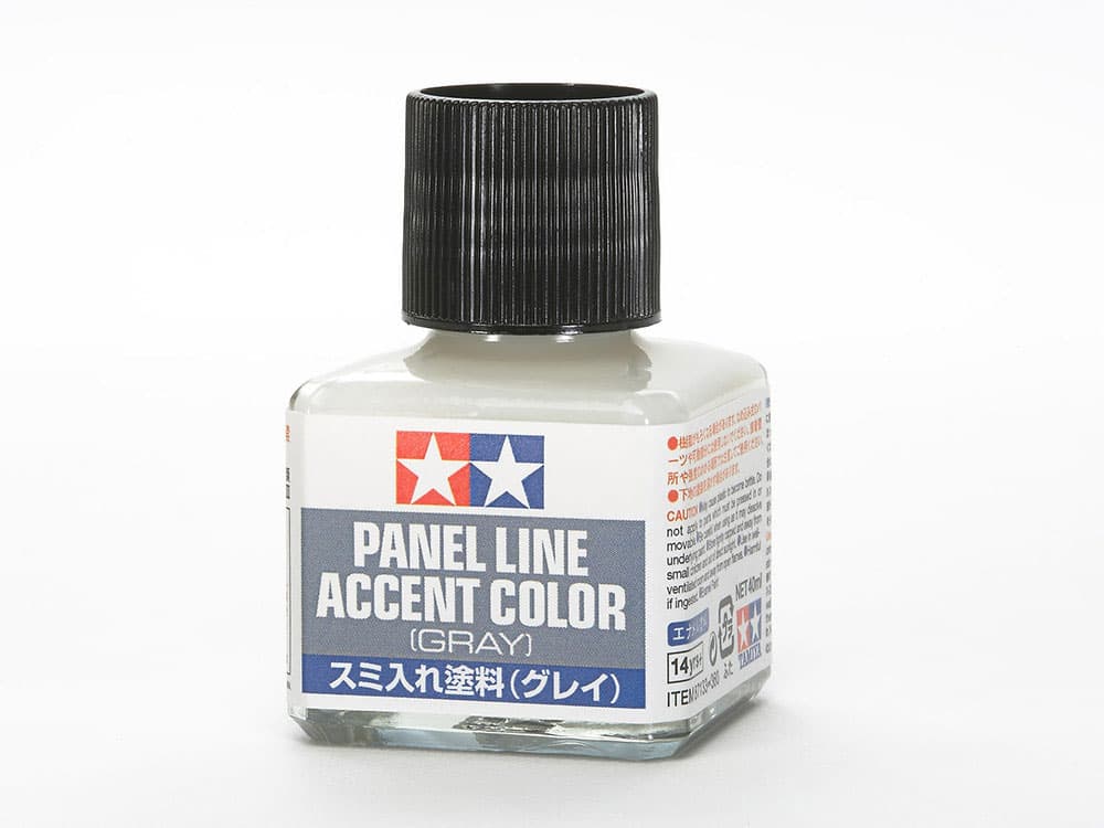 สีเติมรอยเส้น Tamiya PANEL LINE ACCENT GRAY - TA87133