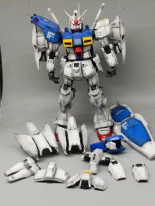 ผลงานรับประกอบทำสีกันดั้ม PG 1/60 GP01/Fb Zephyranthes ระดับ Pro-Built โดย Hobby Stationth