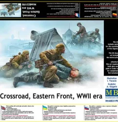 โมเดลฟิกเกอร์ Master Box 1-35 MB35190 Crossroad, Eastern Front, WWII era_1