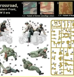 โมเดลฟิกเกอร์ Master Box 1-35 MB35190 Crossroad, Eastern Front, WWII era_2