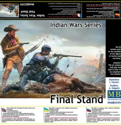 โมเดลฟิกเกอร์ Master Box 1-35 MB35191 Indian Wars Series, Final Stand_1