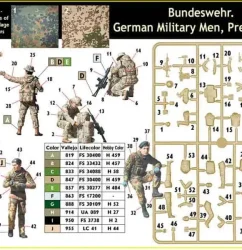 โมเดลฟิกเกอร์ Master Box 1-35 MB35195 Bundeswehr. German Military Men, Present Day_2