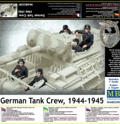 โมเดลฟิกเกอร์ Master Box 1-35 MB35201 German Tank Crew, 1944-1945_1