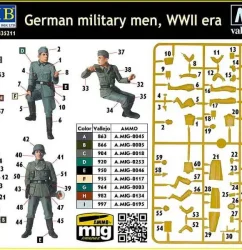 โมเดลฟิกเกอร์ Master Box 1-35 MB35211 German military_2